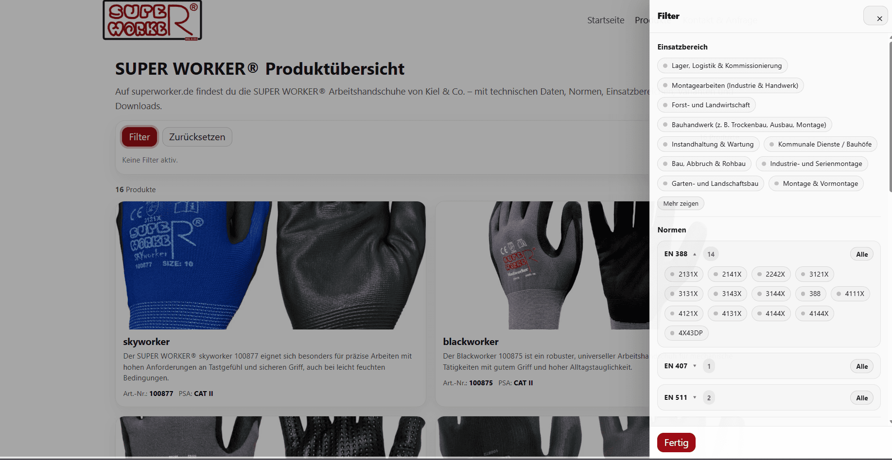 SUPER WORKER® Screenshot